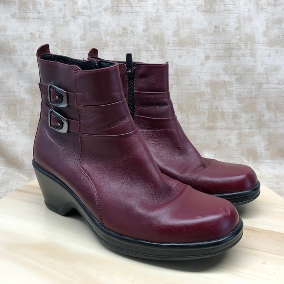 dansko red boots